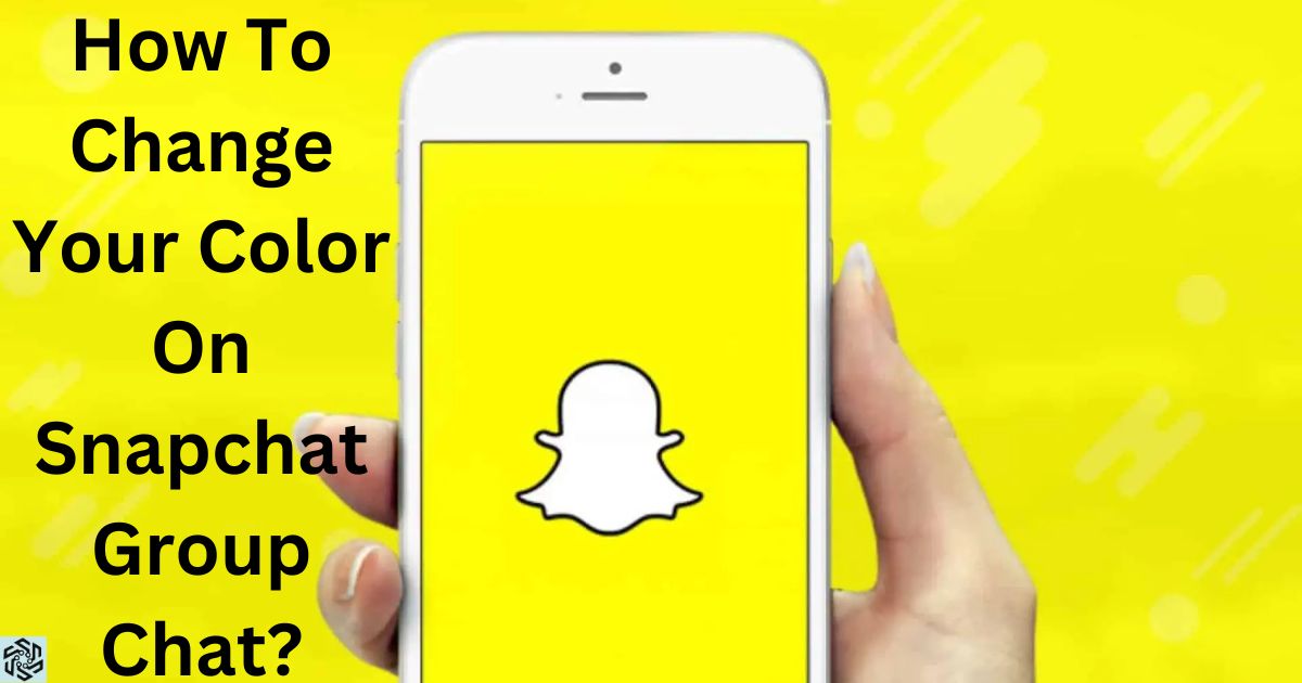 How To Change Your Color On Snapchat Group Chat?
