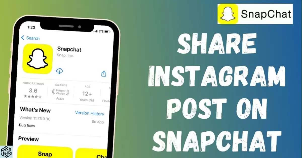 How To Share Instagram Post To Snapchat Story?