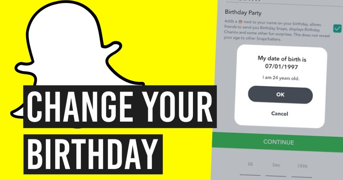 Can I Change Snapchat Birthday After Limit