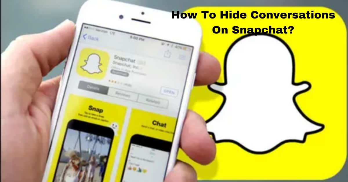 How To Hide Conversations On Snapchat