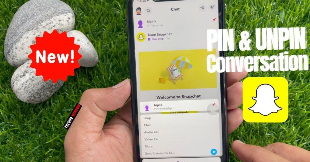 Way 6: Lock Personal and Group Conversations on Snapchat