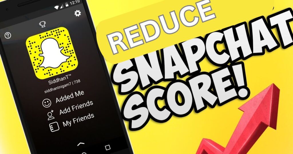 Can Someone Else Reduce Your Snapchat Score