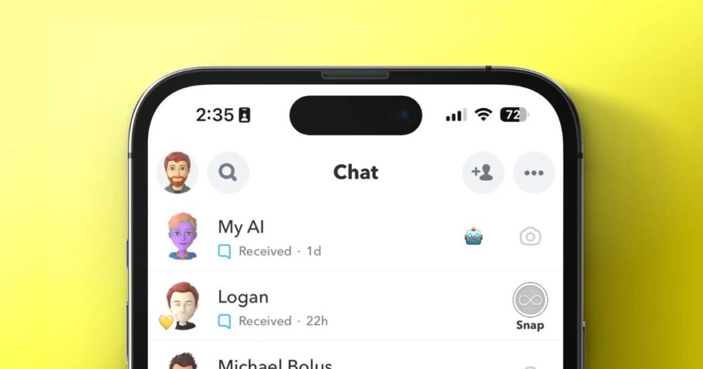 How Users May Benefit from Snapchat's AI