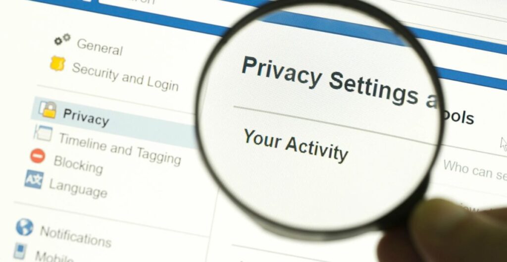Verify Privacy Settings